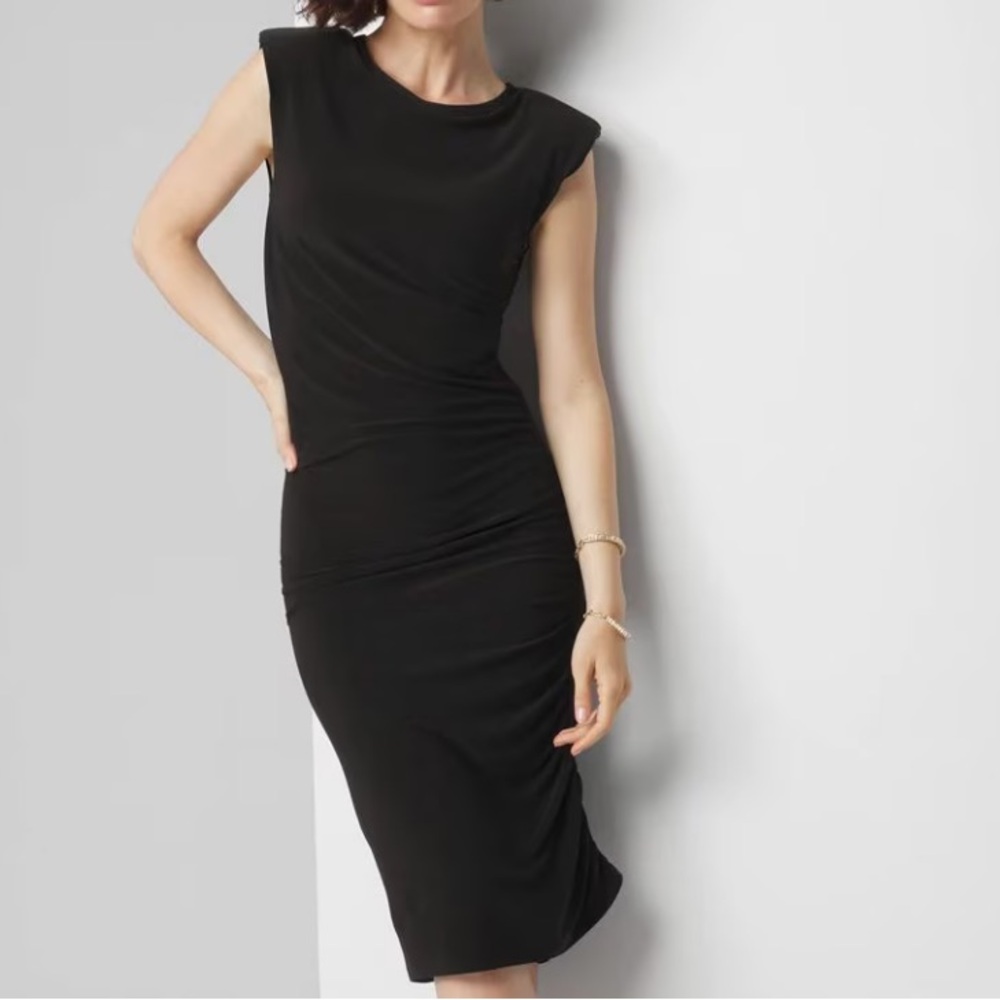 White House Black Market Matte Jersey Dress - Picture 9 of 10